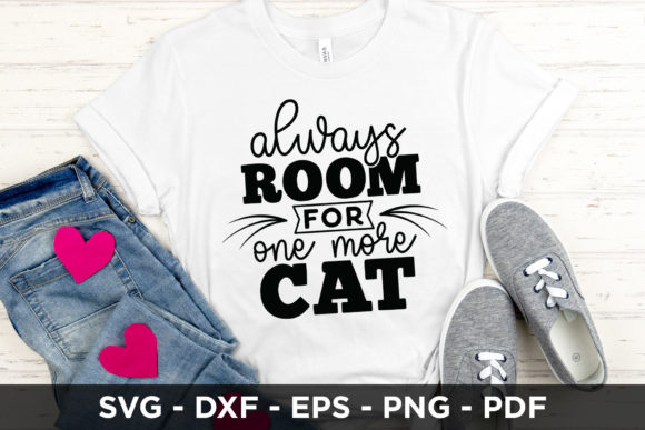 Always Room for One More Cat SVG - A Versatile Graphic Design Asset