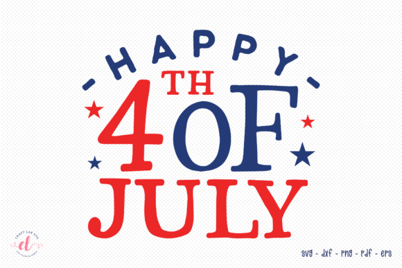 Happy 4th of July SVG for Branding and Marketing