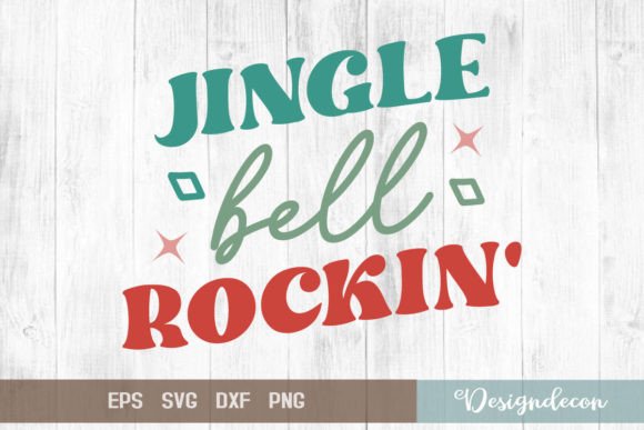 Jingle Bell Rocking Sublimation Svg for Graphics and Crafts