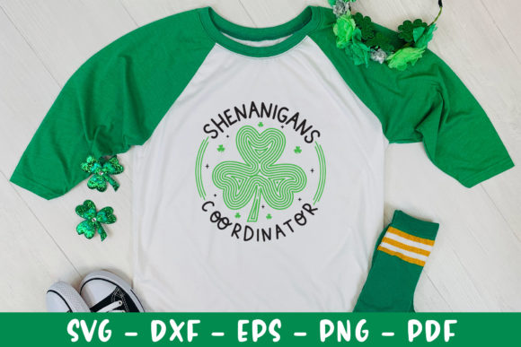 Shenanigans Coordinator SVG Cut File for Crafts and Graphics
